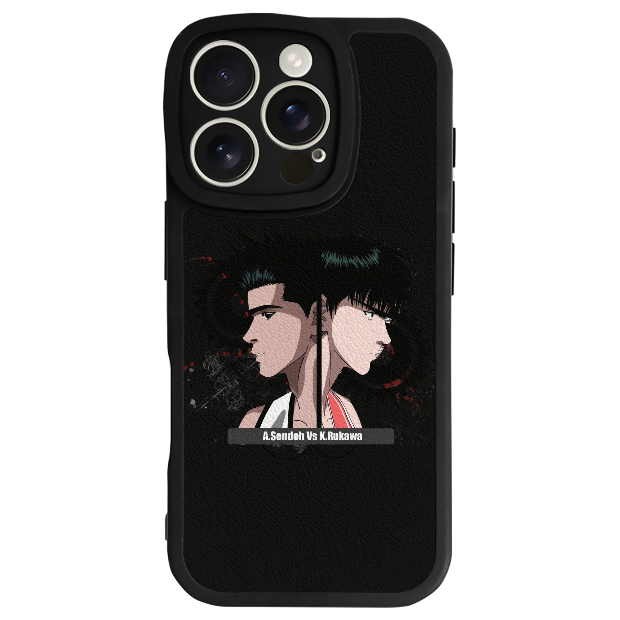 （画像用） SLAM DUNK／スラムダンク 【iPhone 16シリーズ対応】シリコンスマホケース（レザー調） 材質：シリコン